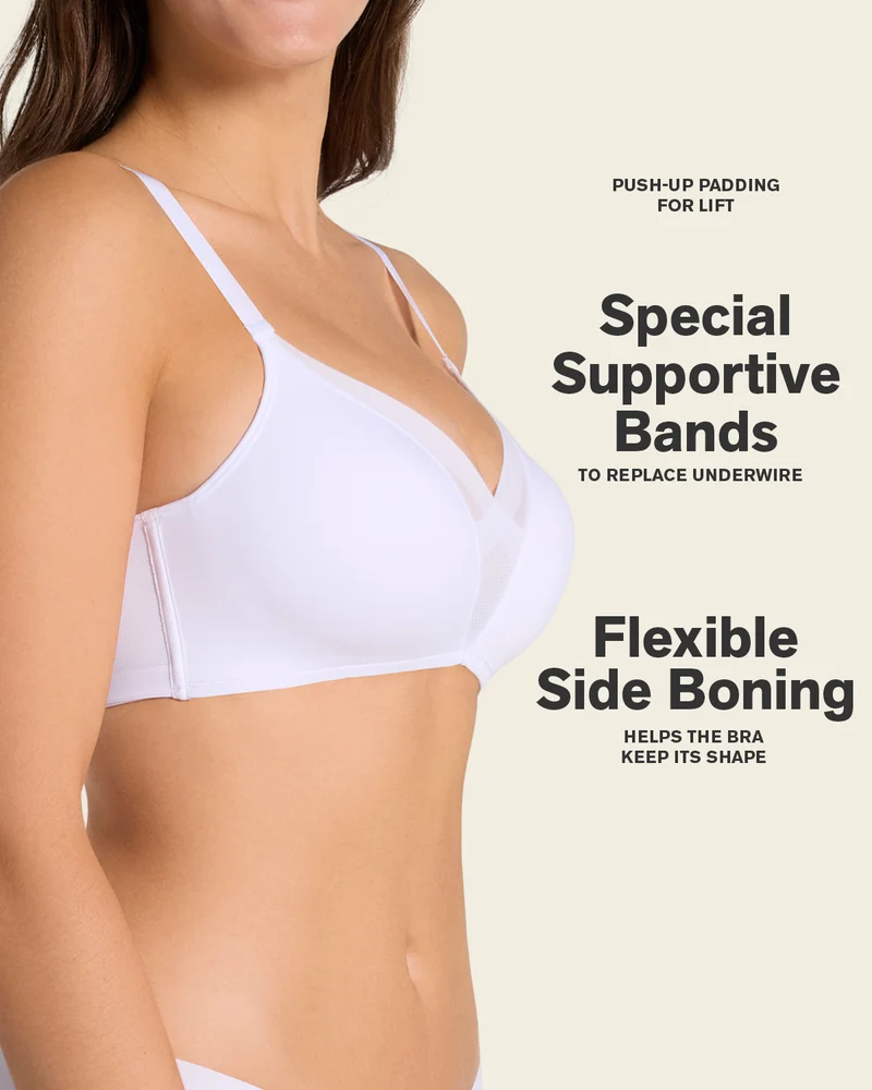 ComfortFit + Truly Undetectable en Blanco
