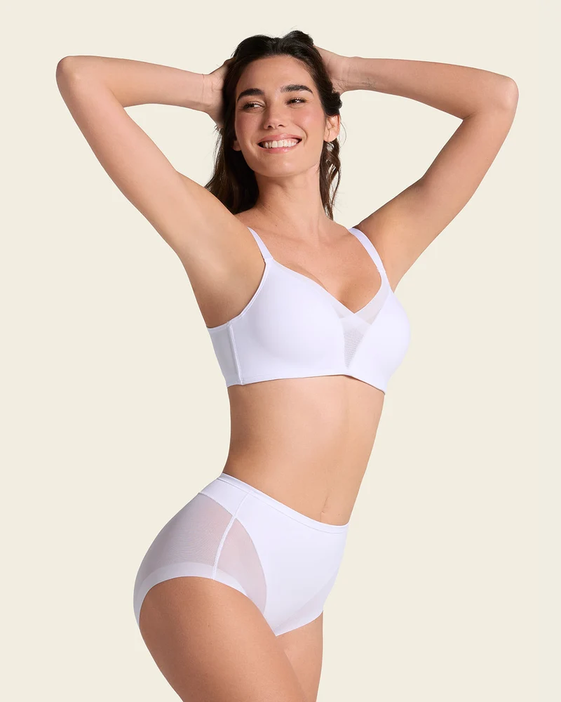 ComfortFit + Truly Undetectable en Blanco