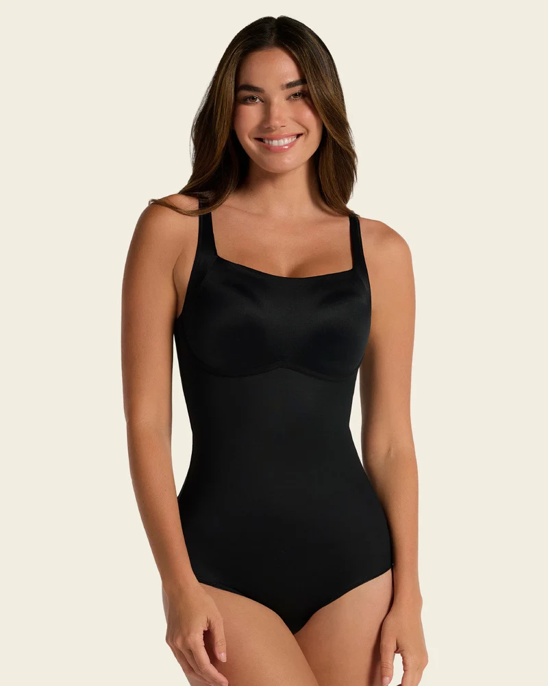Body gainant le ventre avec soutien-gorge intégré