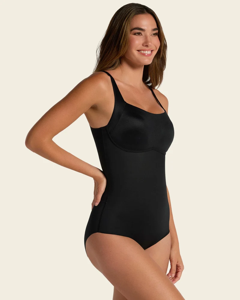 Body gainant le ventre avec soutien-gorge intégré