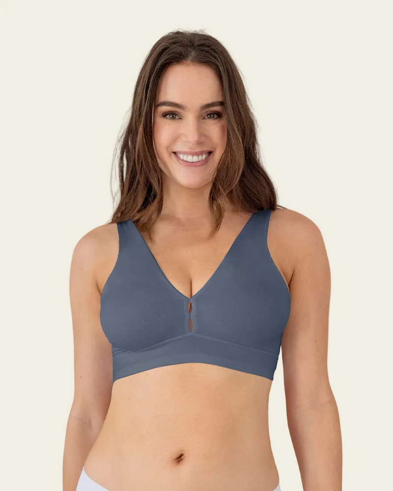 Bralette légère avec col en V