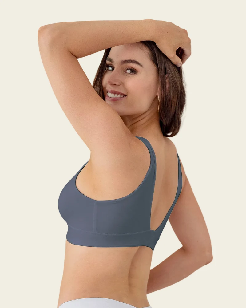 Bralette légère avec col en V