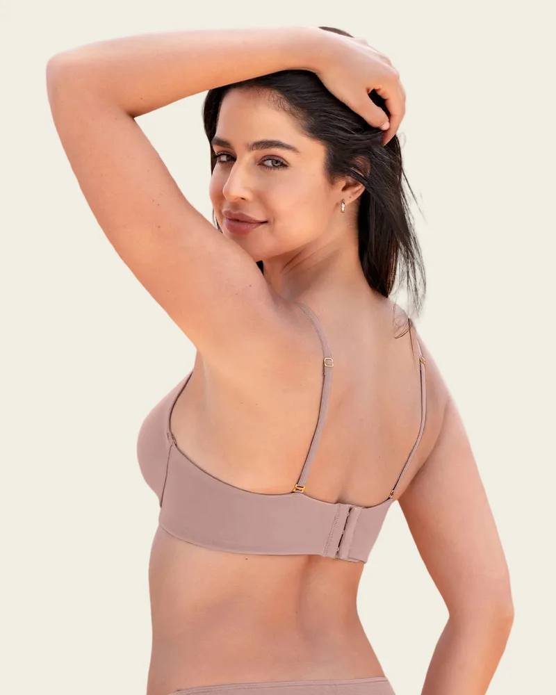 Soutien-gorge ultra-léger et doux avec bonnets en tissu double épaisseur