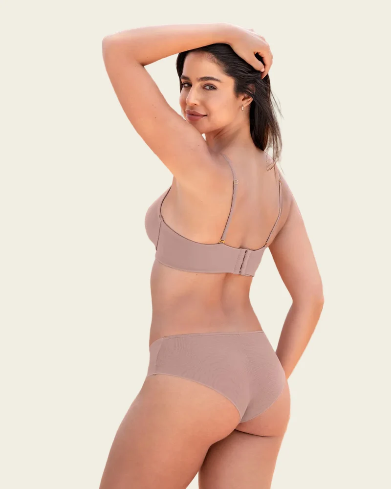Soutien-gorge ultra-léger et doux avec bonnets en tissu double épaisseur