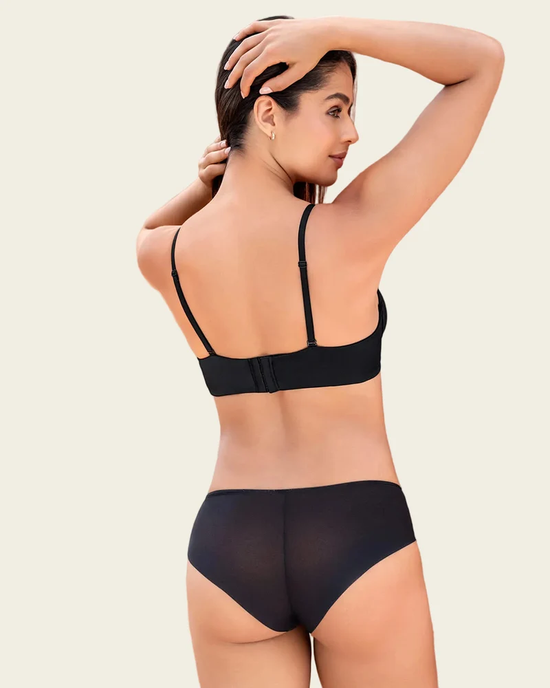 Soutien-gorge ultra-léger et doux avec bonnets en tissu double épaisseur