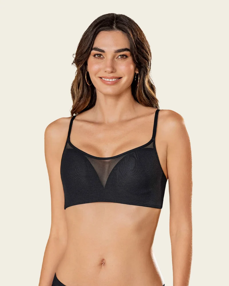 Soutien-gorge avec bonnets fixes en mousse préformés