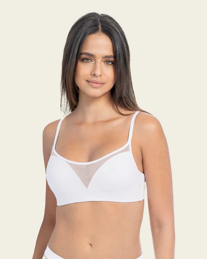 Soutien-gorge avec bonnets fixes en mousse préformés