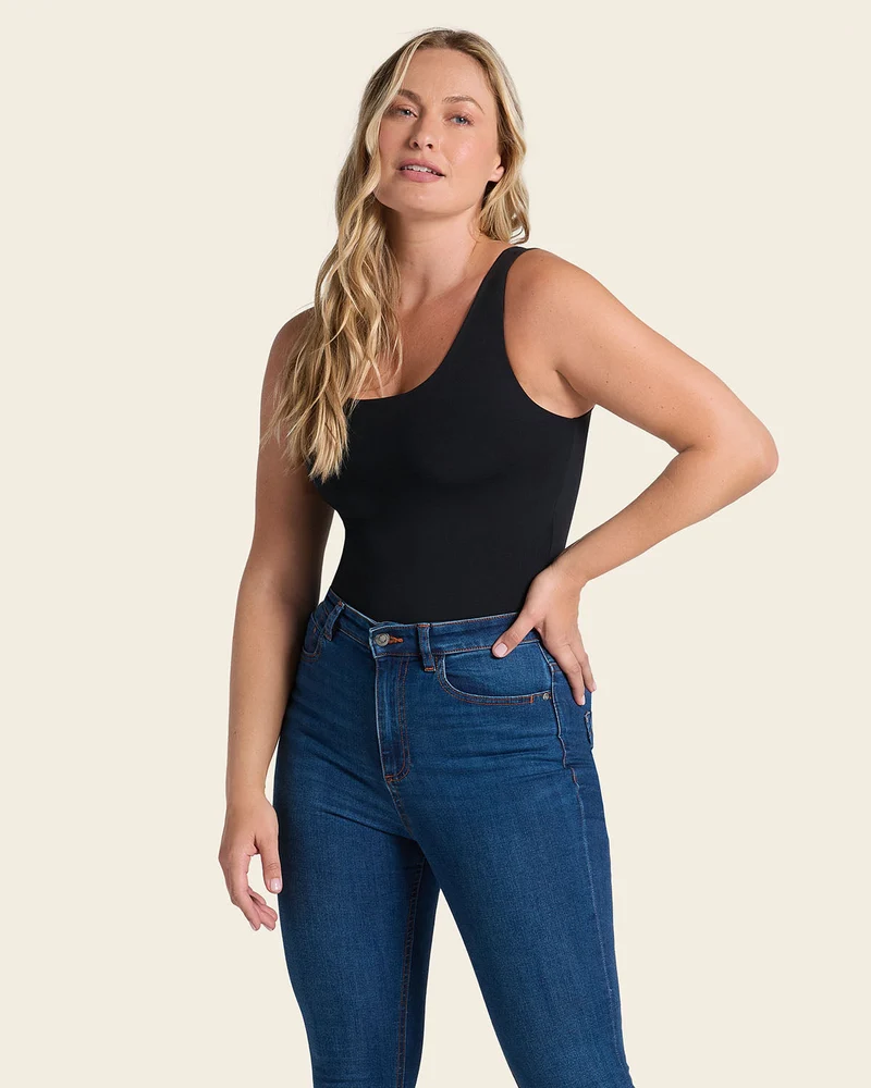 Body de contrôle sans manches
