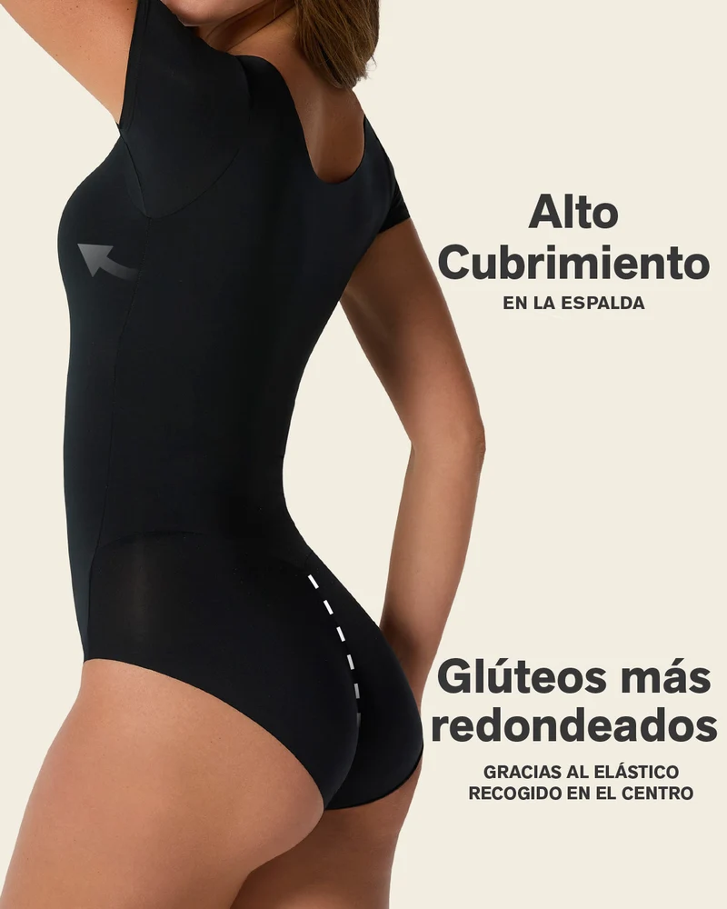 Body gainant à manches courtes