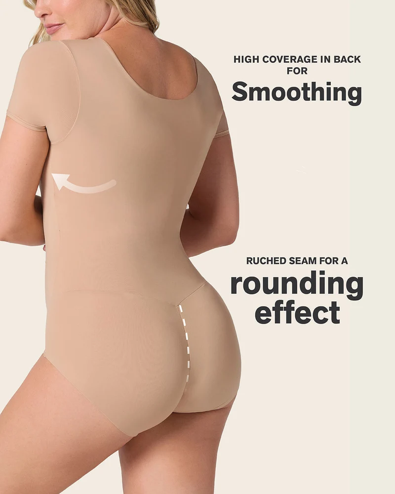 Body gainant à manches courtes