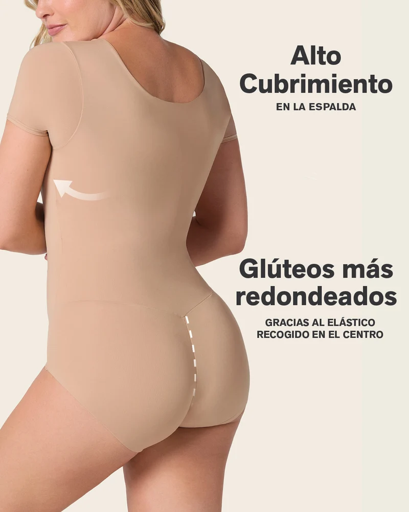 Body gainant à manches courtes