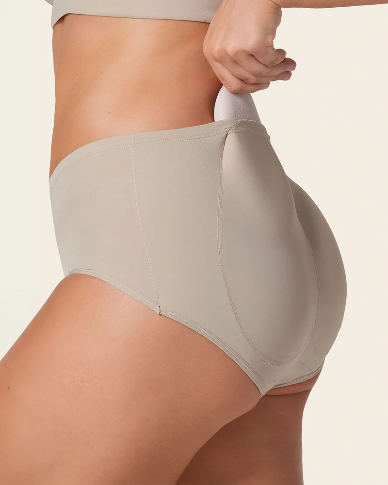 PadUp Panty & PadUp Short en Habano