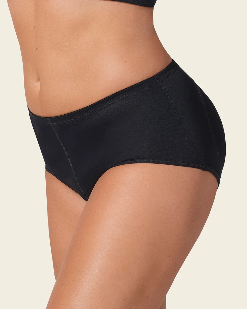 PadUp Panty & PadUp Short en Negro y Habano