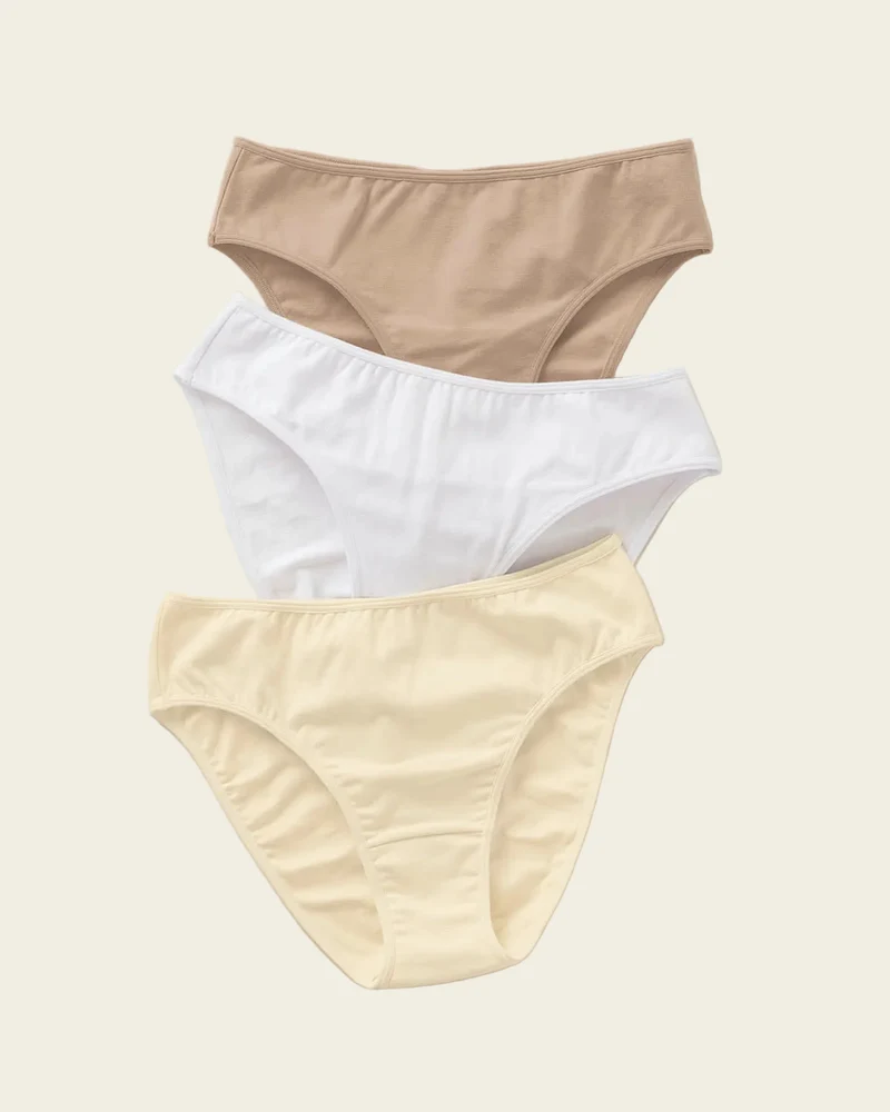 Pack de 3 bas de bikini bien couvrants
