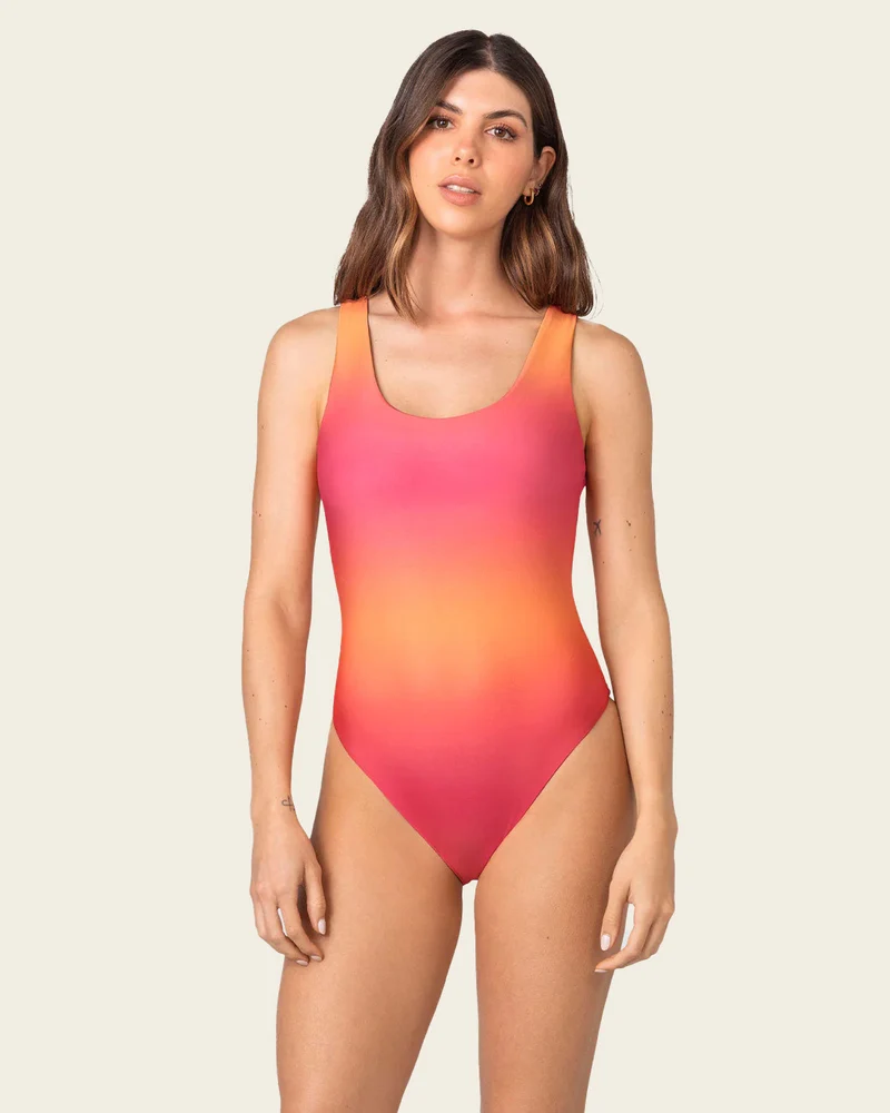Maillot de bain une pièce réversible BIO-PET