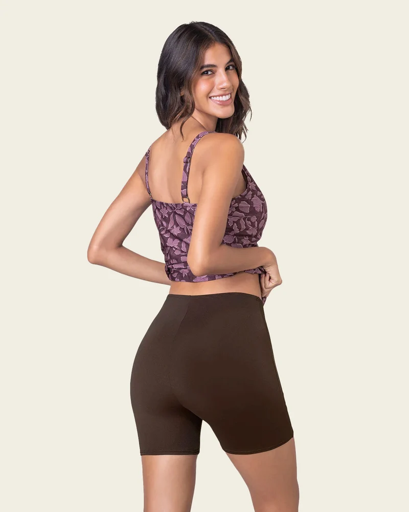 Maillot de bain avec t-shirt et short en fibres recyclées (PET)