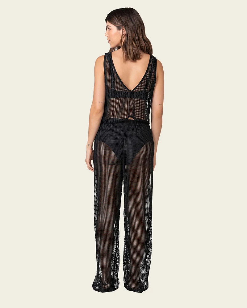 Ensemble en maille, pantalon et t-shirt