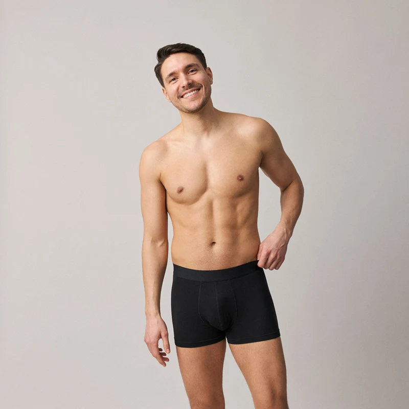 Boxershorts ohne Logo | Mix (Schwarz/Grau/Hellgrau)