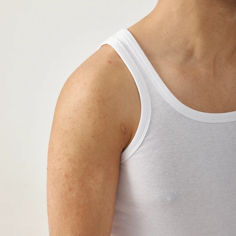 Unterhemd Tank Top Herren | Weiß