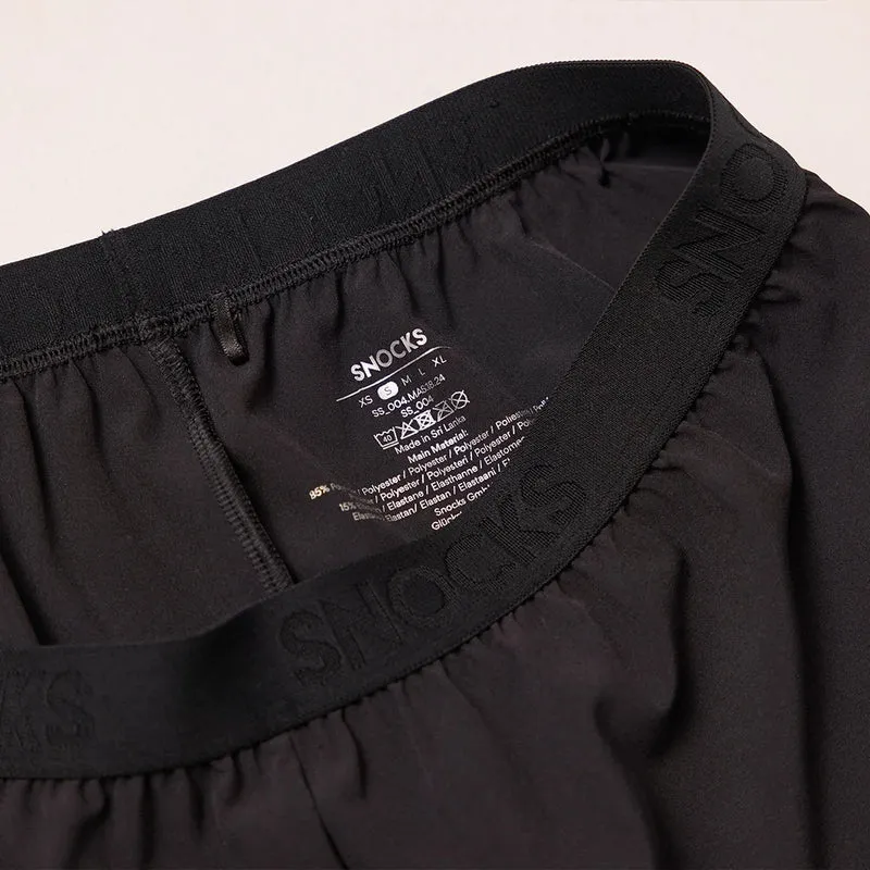 Kurze Laufshorts Damen | Schwarz