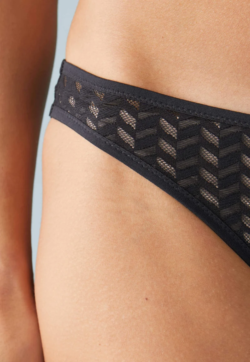 Ensemble lingerie en dentelle - Agathe Zita Noir