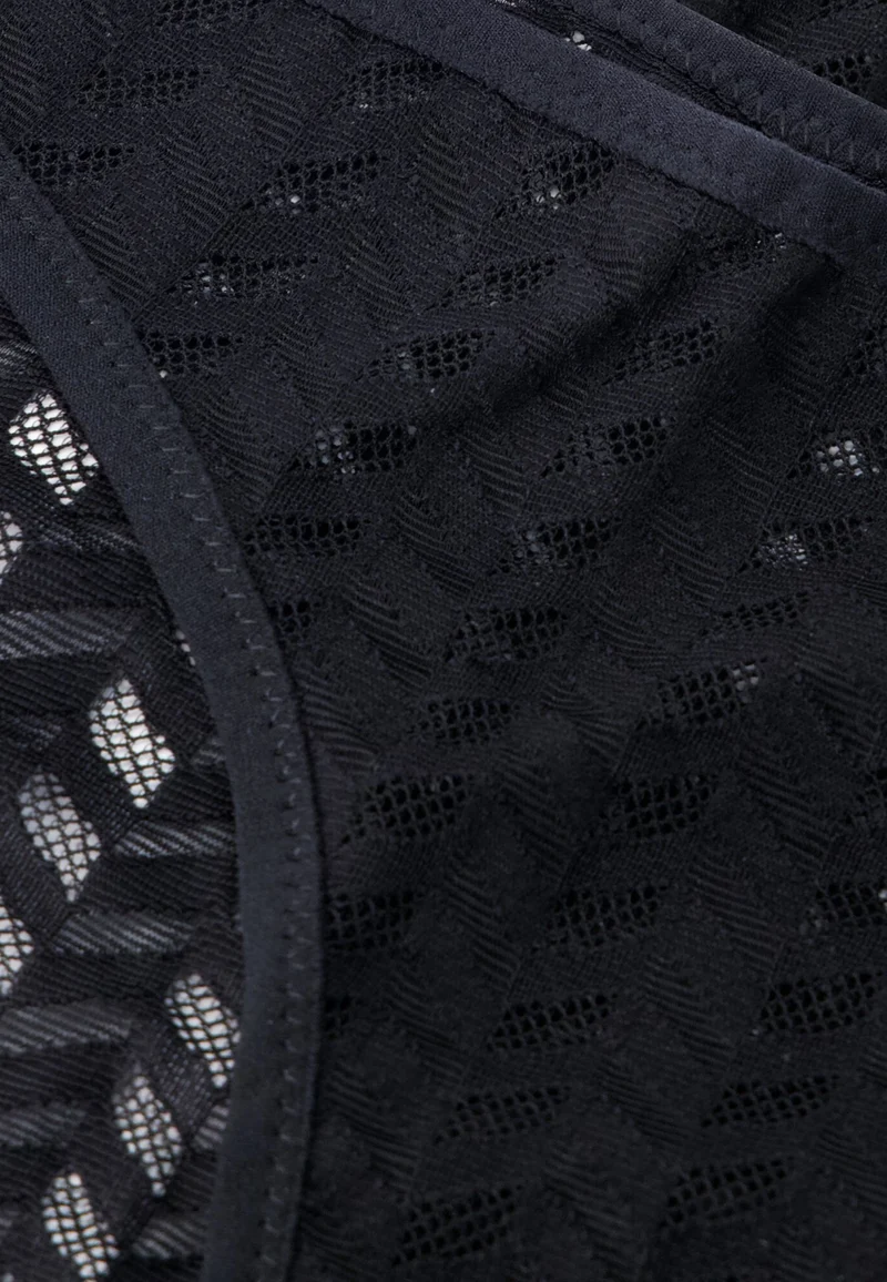 Culotte noire en dentelle - Zita Noir