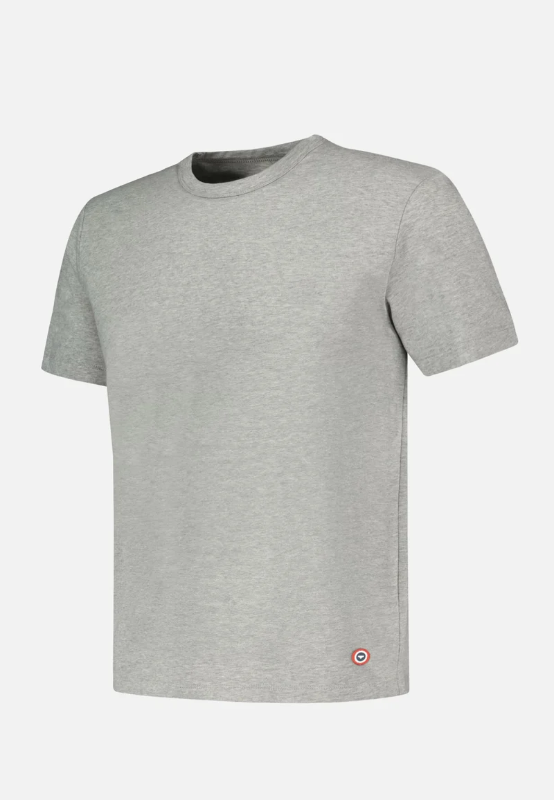 T-shirt homme gris à manches courtes en coton - Formidable Gris Chine