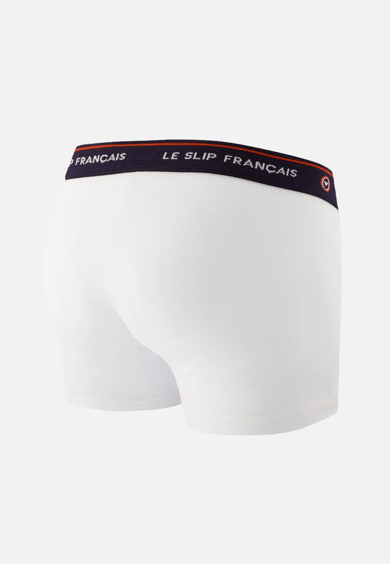 Boxer enfant blanc en coton - Petit Joseph Blanc
