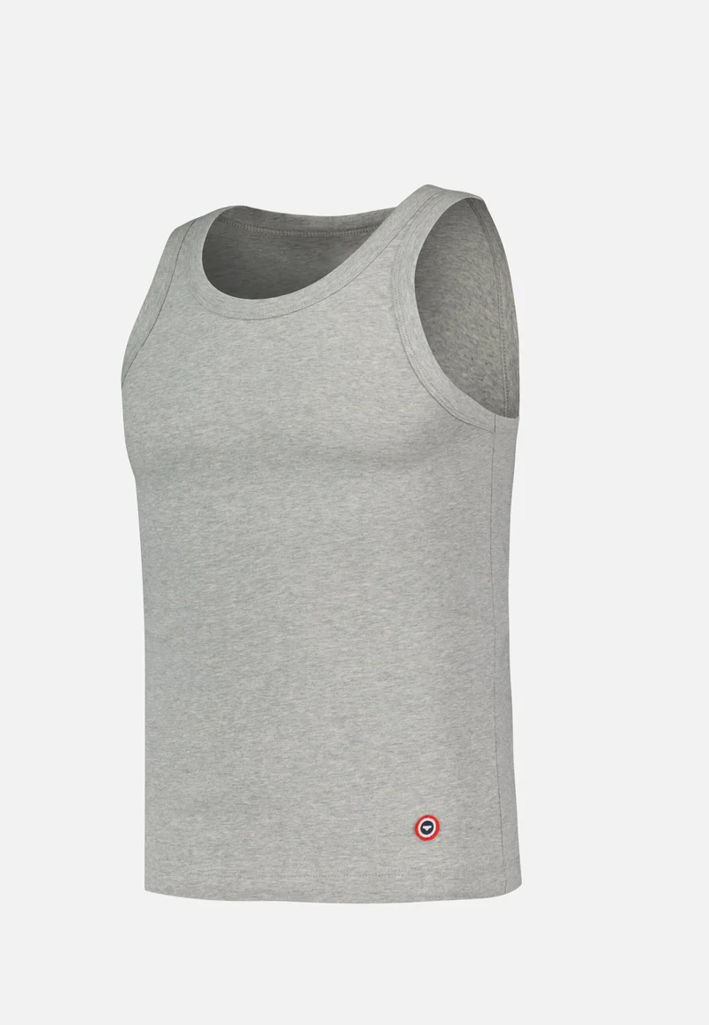 Débardeur homme gris en coton - Fulminant Gris Chine