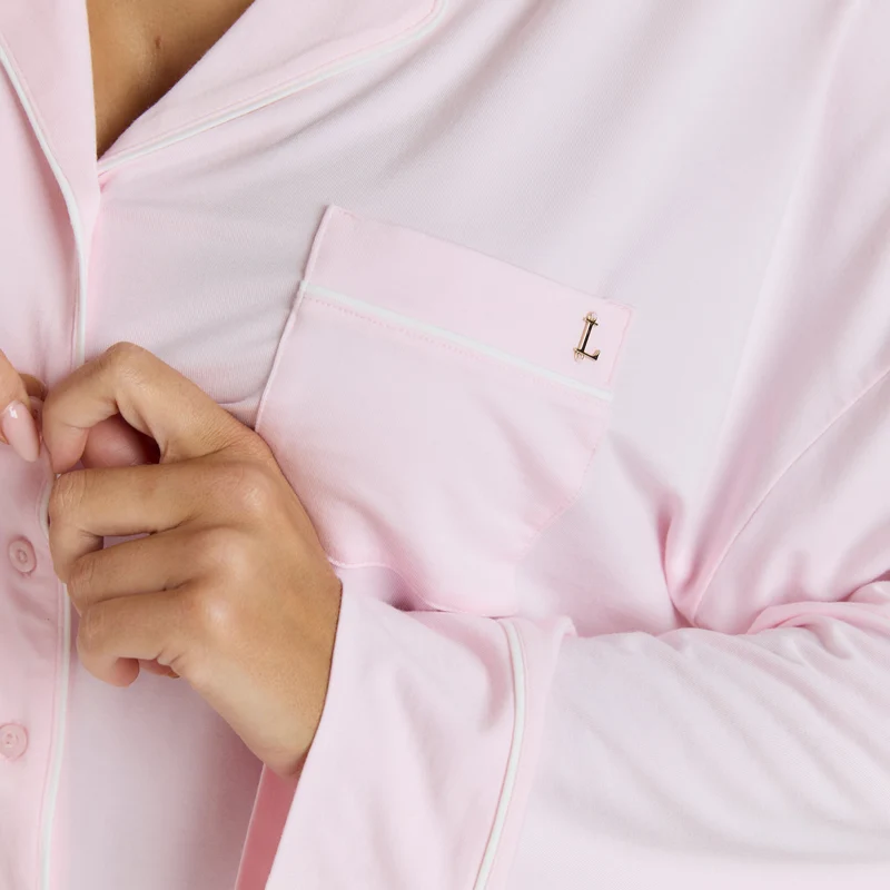 Chemise de Pyjama en Modal - Rose