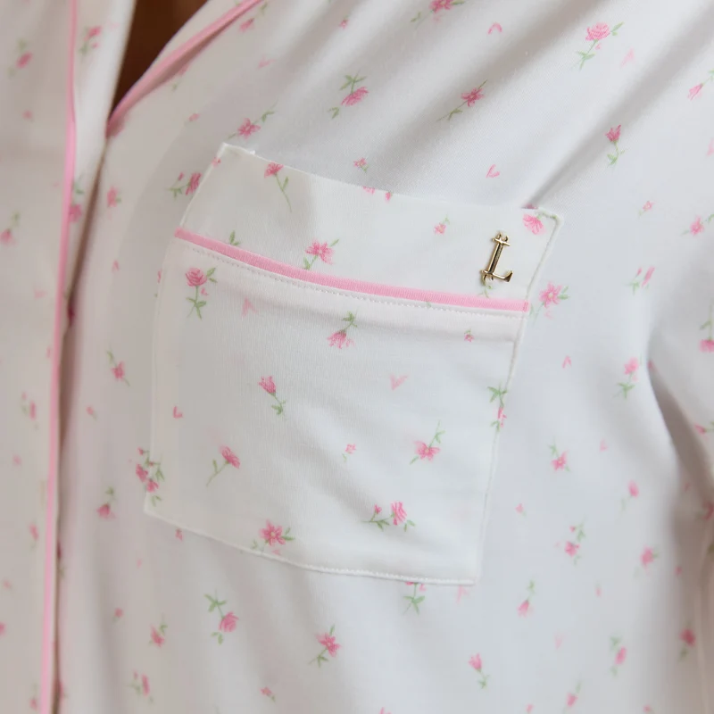 Chemise de Pyjama en Modal - Motif Floral
