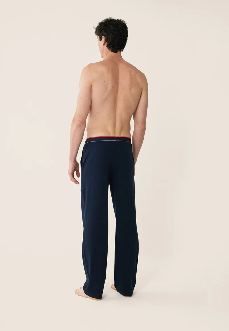 Pantalon de pyjama bleu marine - Toudou Marine France Rugby