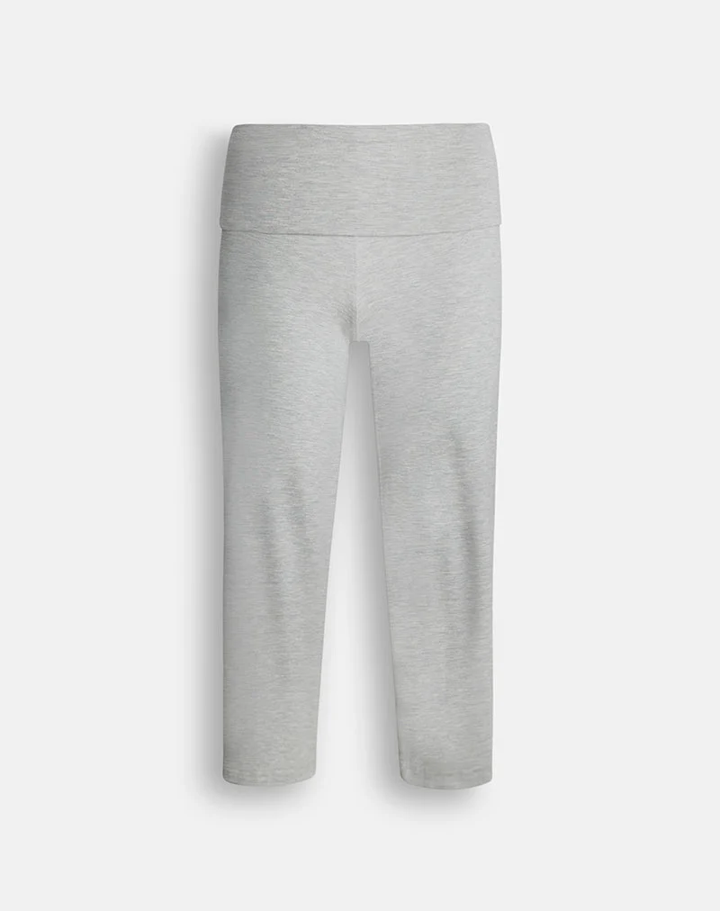Pantalon Wanti Capri en cupro gris chiné