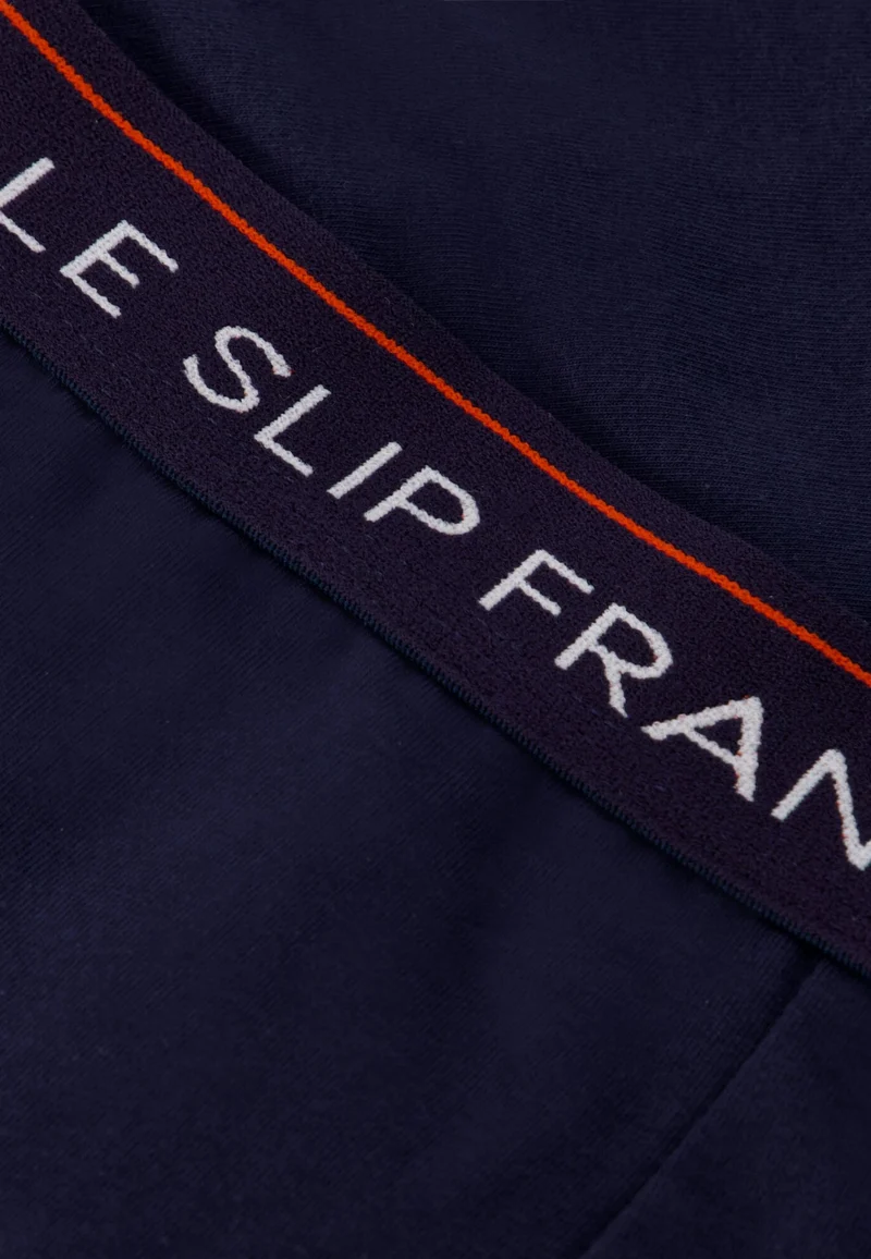 Lot de 5 boxers bleu marine en coton - Boxers Bleu Marine