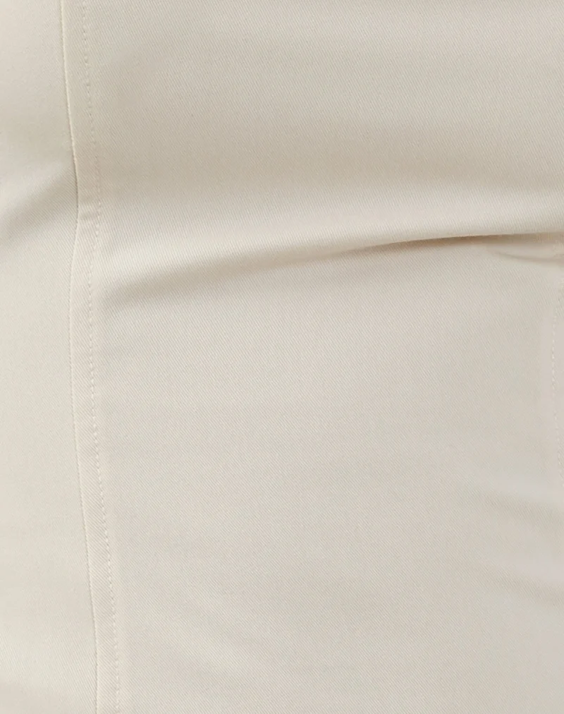 Kiona Corset Top in Tailoring Cream