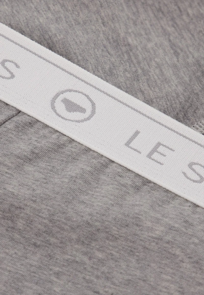 Lot de 4 boxers en coton - Boxers Noir Bleu Marine Gris Chiné Bleu