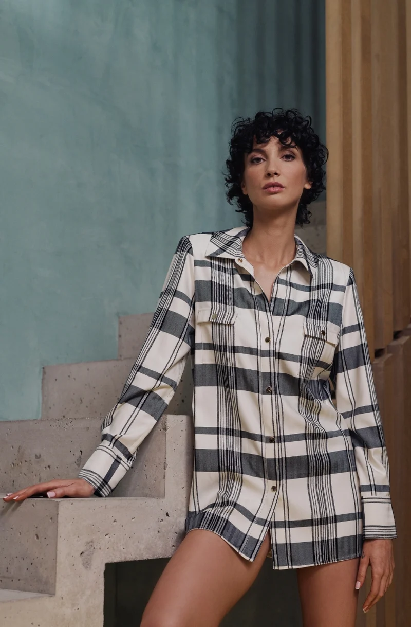 Chemise boutonnée Brigitte