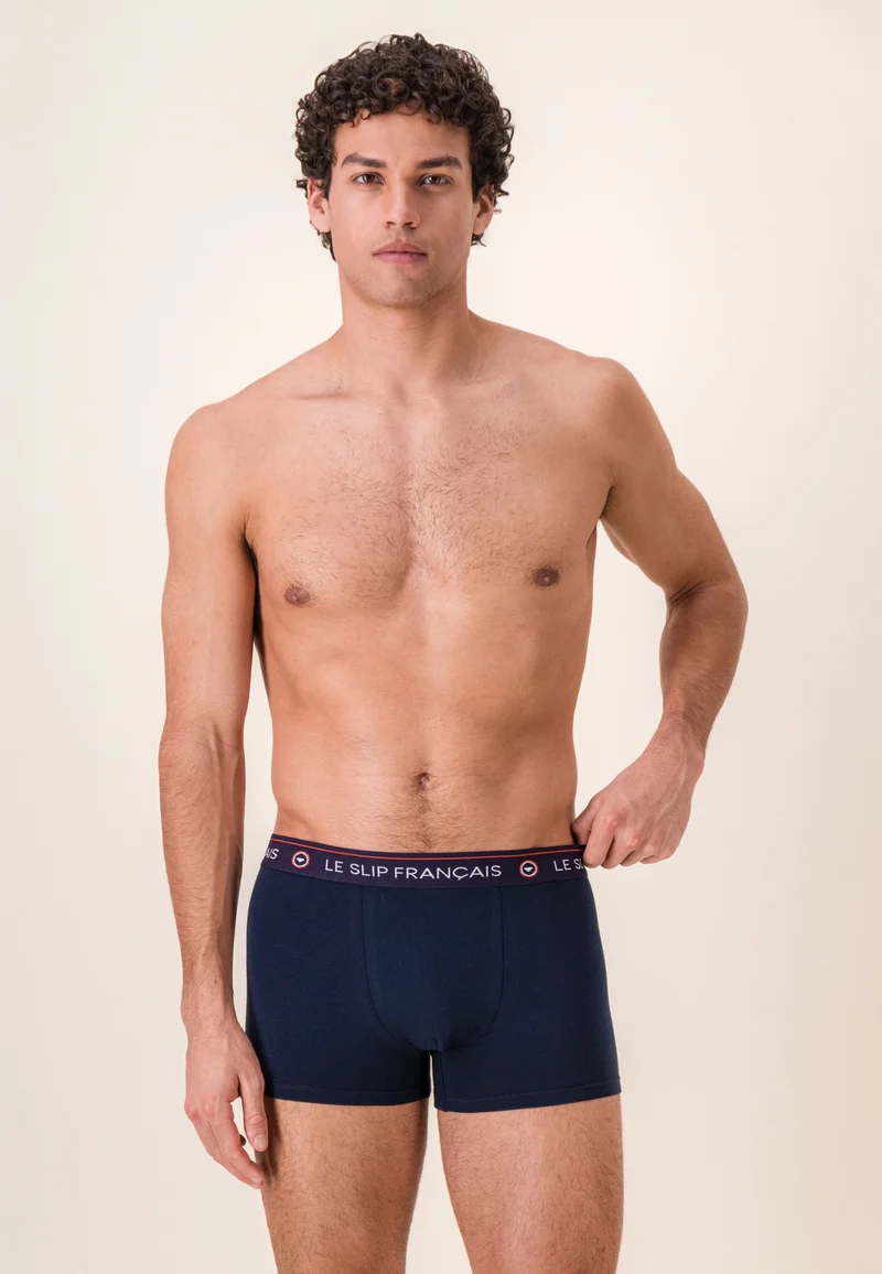 Boxer bleu marine en coton - Redoutable Marine