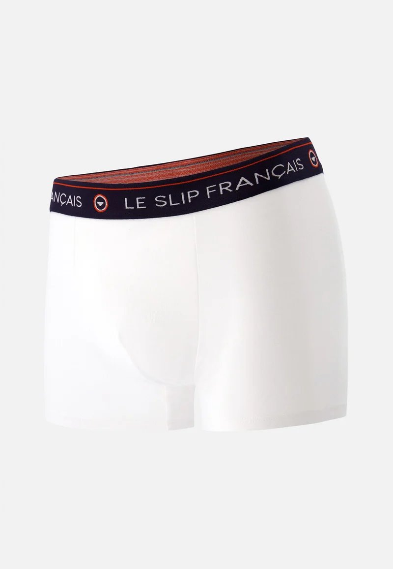 Boxer blanc en coton - Redoutable Blanc