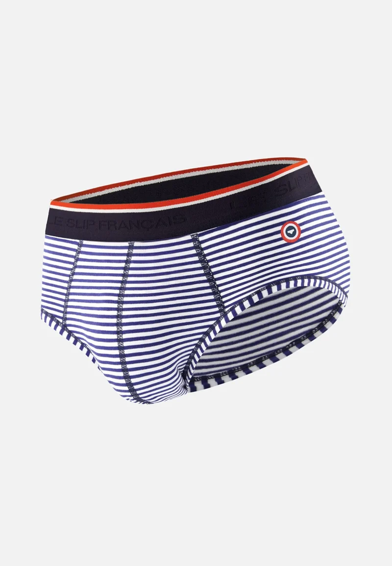 Slip marinière bleu en coton - Terrible Mariniere Bleu