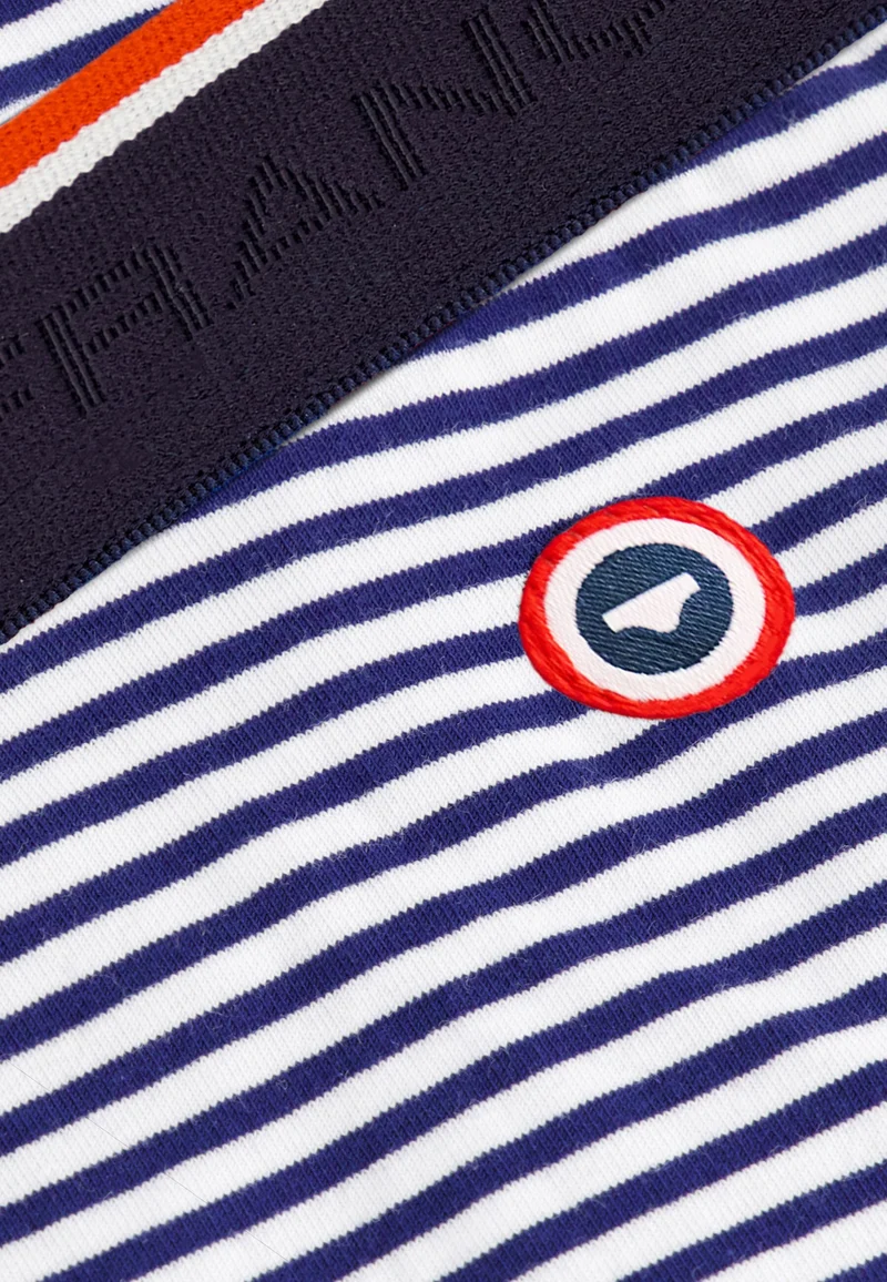 Slip marinière bleu en coton - Terrible Mariniere Bleu