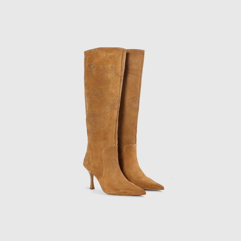 Botte haute Nova - Beige