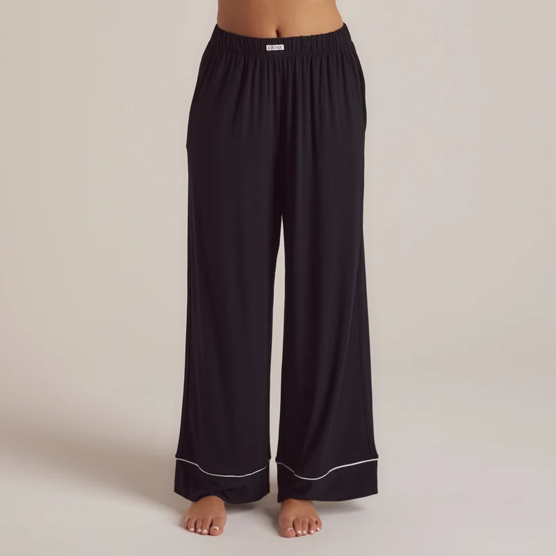 Pantalon de Pyjama en Modal - Noir