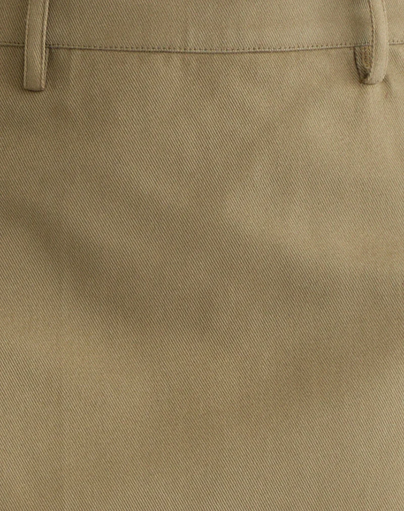 Mini-jupe Carlin, couleur kaki