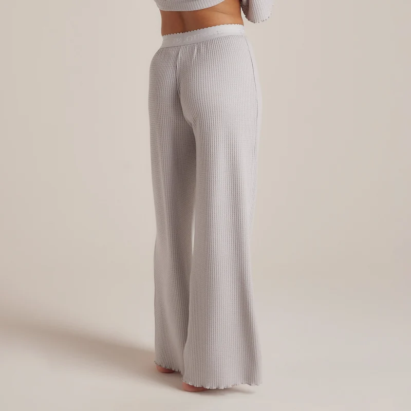 Pantalon de Pyjama Soft Waffle - Givre