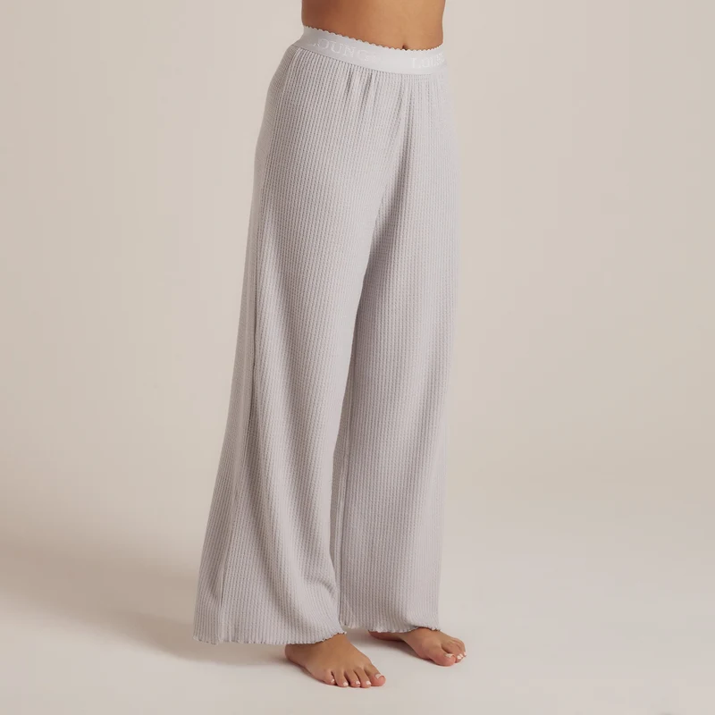 Pantalon de Pyjama Soft Waffle - Givre