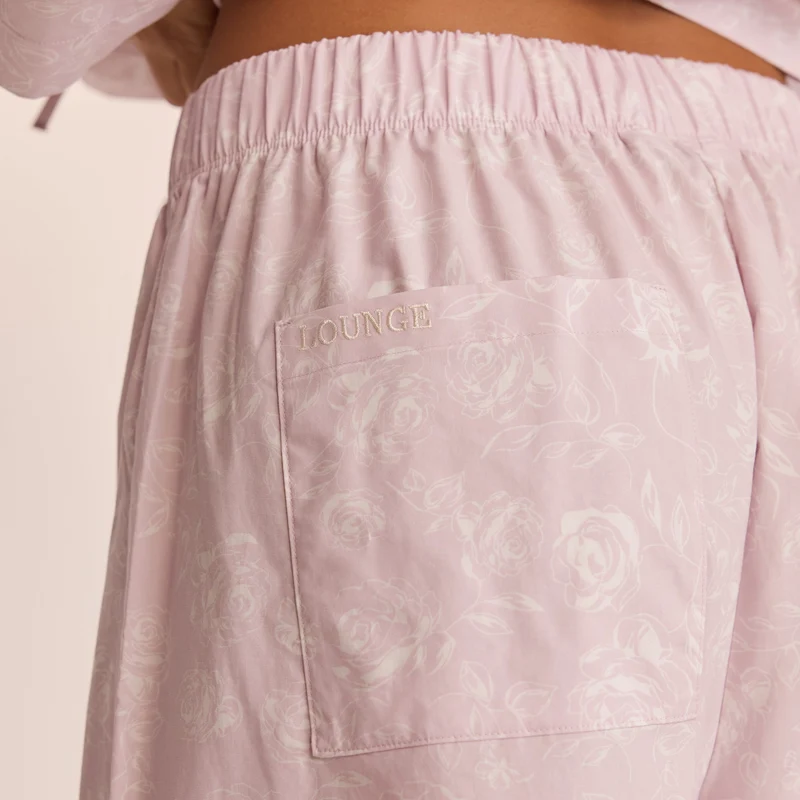 Pantalon de Pyjama en Coton - Lilas