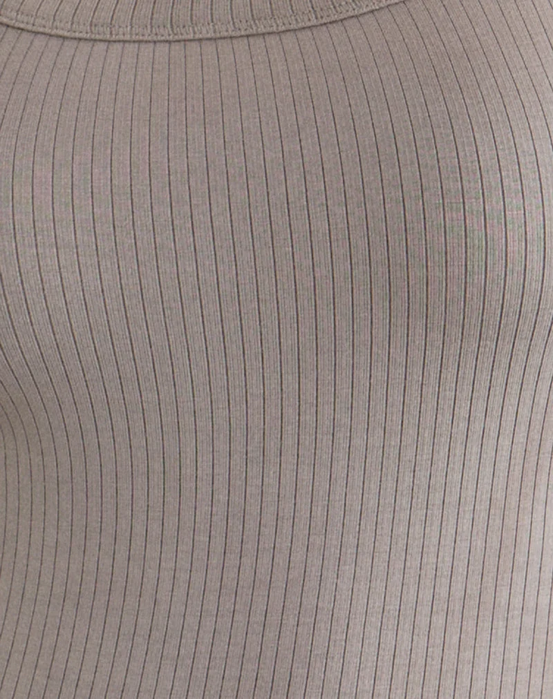 T-shirt Sumala en maille épaisse Moon Rock