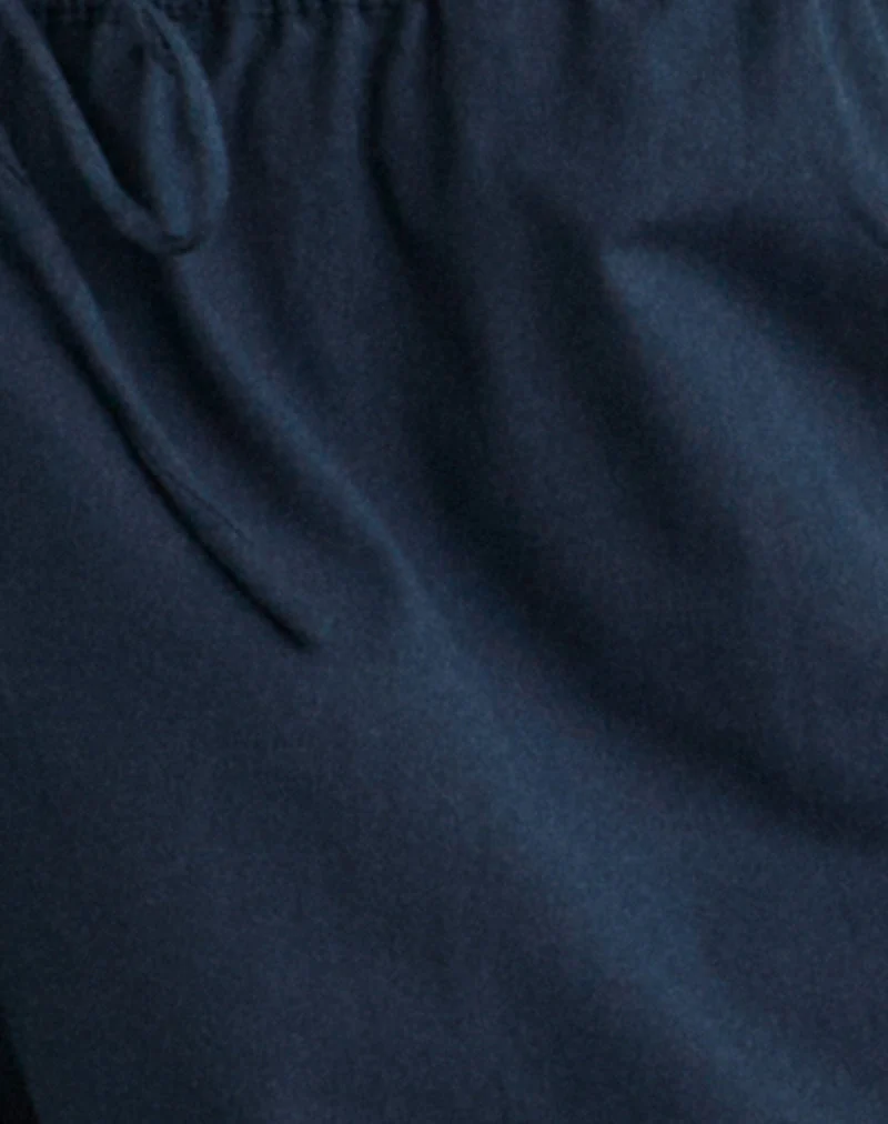 Pantalon capri Tenison, bleu marine foncé