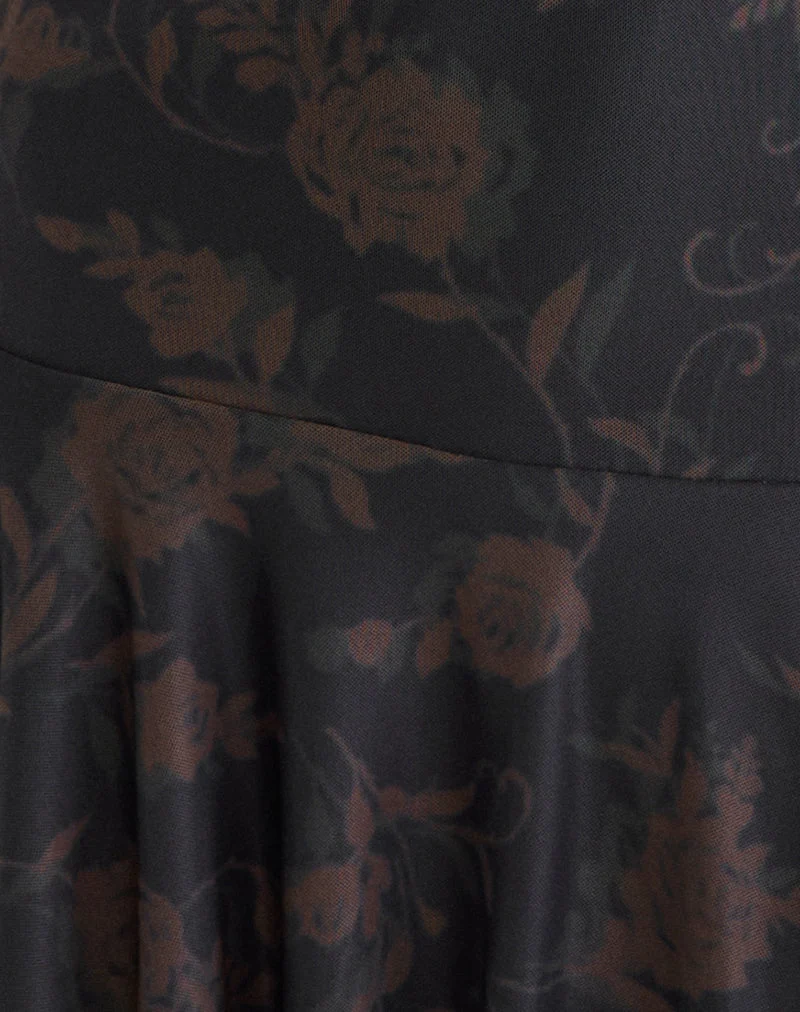 Mini-robe Tohari en rose dynamique